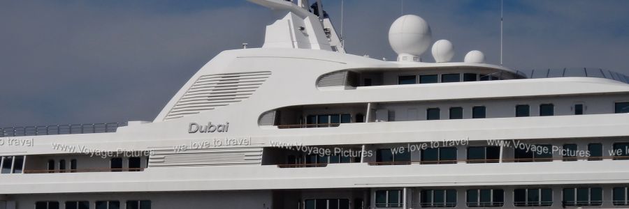 Travel Pictures Logos Island & World’s Largest Yacht – Dubai
